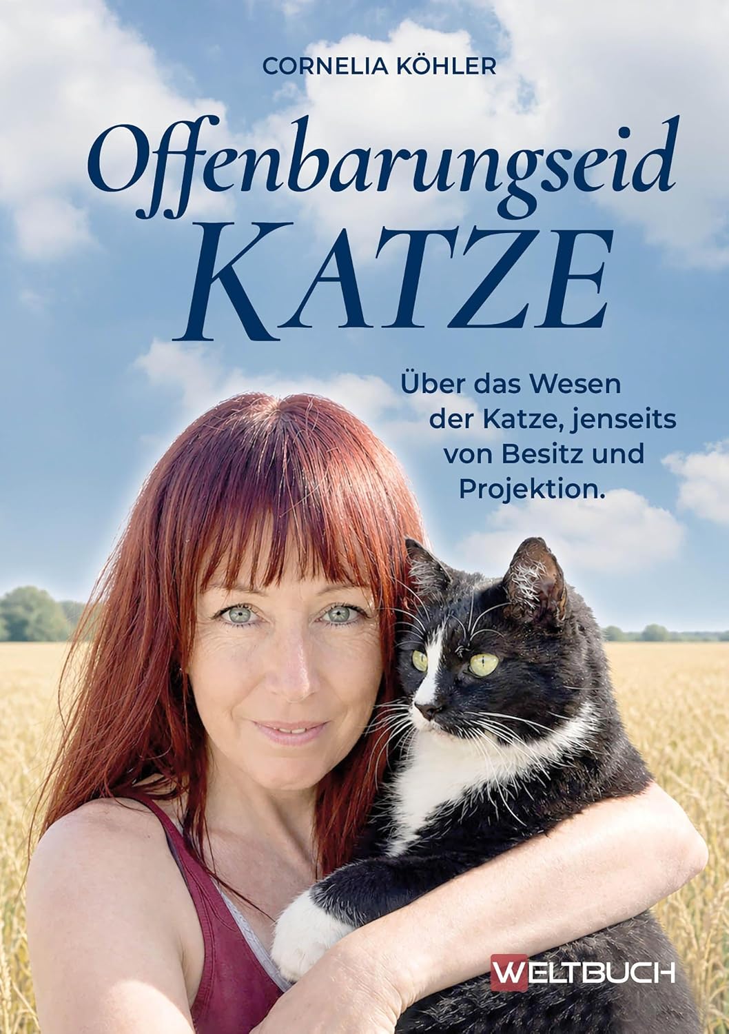 Buchcover „Offenbarungseid Katze“ von Cornelia Köhler